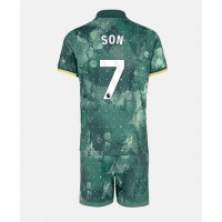 Tottenham Hotspur Son Heung-min #7 Replica Third Minikit 2024-25 Short Sleeve (+ pants)